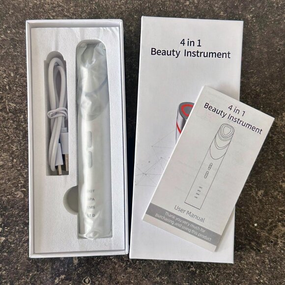 👀 4-in-1 LED Eye Massaging Glow Device ~ NIB! - Picture 3 of 5